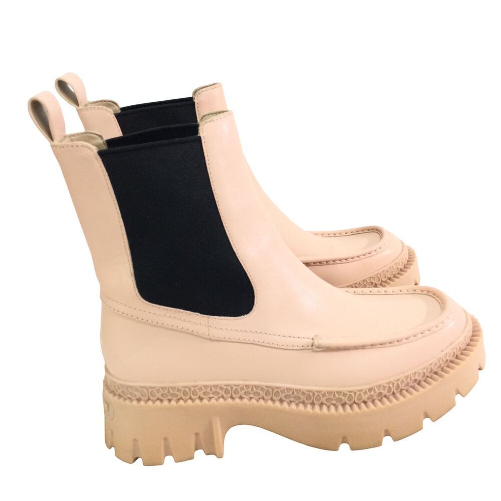 Coach Womens Joey Bootie Faded Peach Boots Shoes Size 6.5B